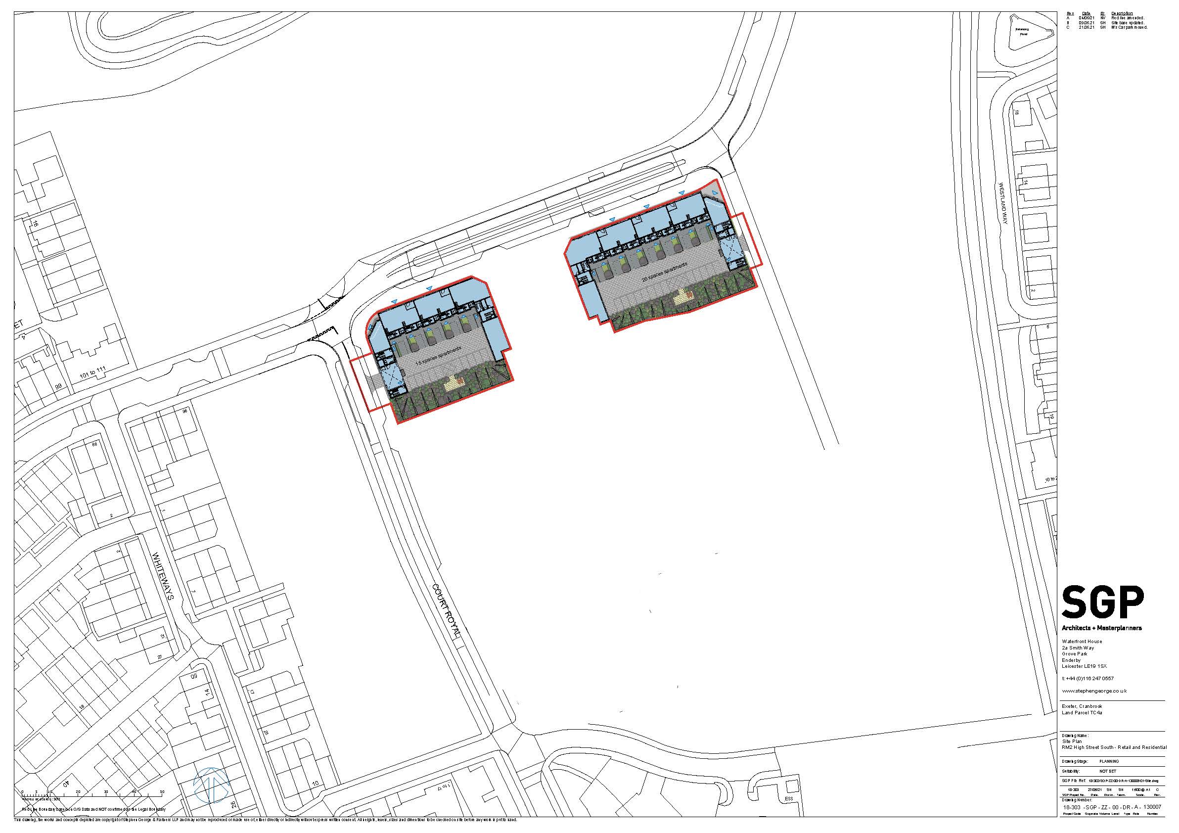 Retail units and Residential Application